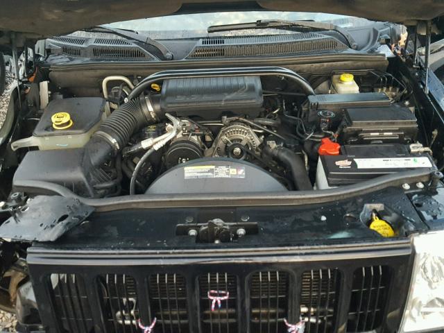 1J8HH48K36C226400 - 2006 JEEP COMMANDER შავი ფოტო 7