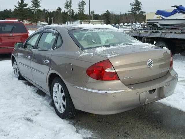 2G4WD582871207456 - 2007 BUICK LACROSSE C TAN photo 3