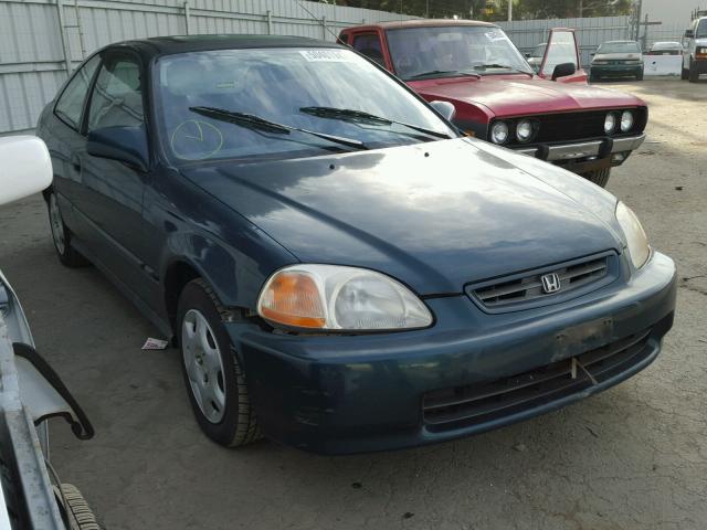 1HGEJ8249WL012450 - 1998 HONDA CIVIC EX GREEN photo 1