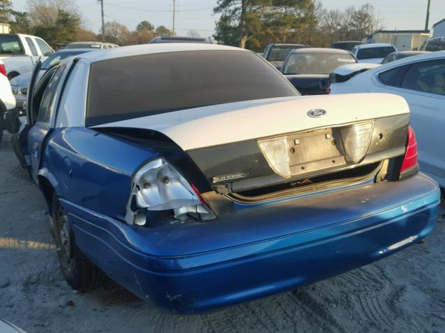 2FAHP71W76X100574 - 2006 FORD CROWN VICT BLUE photo 10