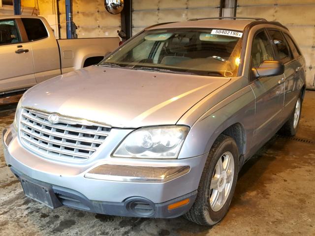 2C4GM68435R496180 - 2005 CHRYSLER PACIFICA T BLUE photo 2