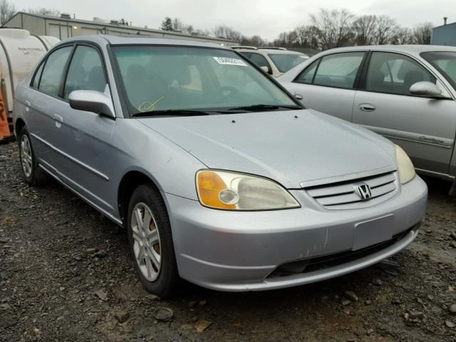 2HGES25793H561770 - 2003 HONDA CIVIC EX SILVER photo 1