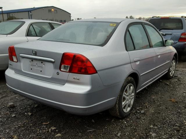 2HGES25793H561770 - 2003 HONDA CIVIC EX SILVER photo 4