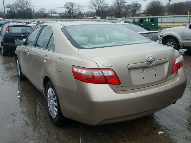 4T1BE46K59U416475 - 2009 TOYOTA CAMRY BASE GOLD photo 3