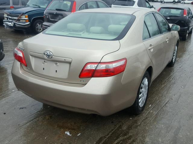 4T1BE46K59U416475 - 2009 TOYOTA CAMRY BASE GOLD photo 4