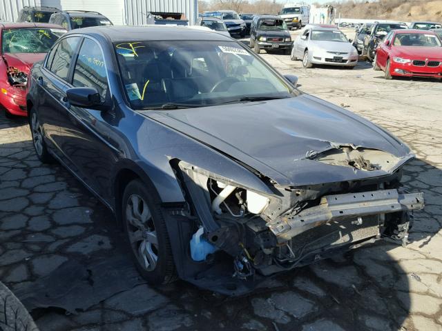 1HGCP26869A187707 - 2009 HONDA ACCORD EXL GRAY photo 1