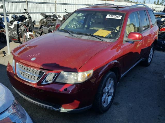 5S3ET13M962801485 - 2006 SAAB 9-7X ARC BURGUNDY photo 2