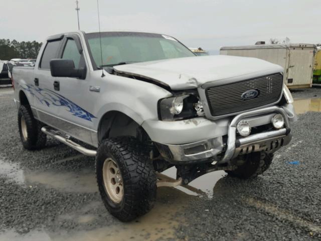 1FTPW14544KA34297 - 2004 FORD F150 SUPER SILVER photo 1