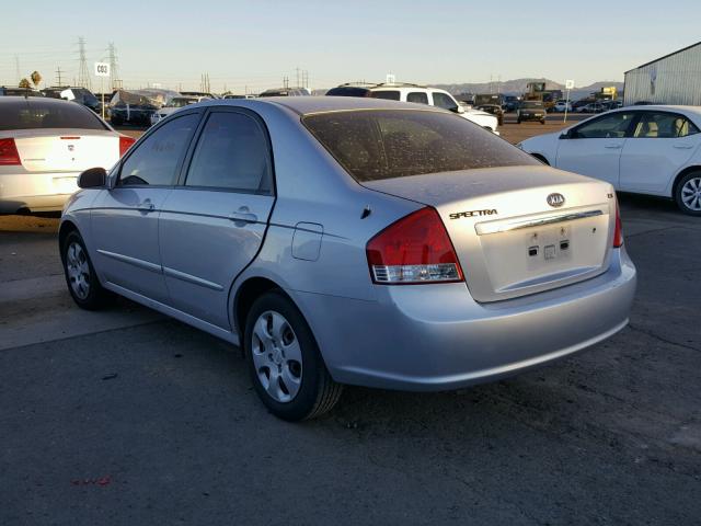 KNAFE122375449103 - 2007 KIA SPECTRA EX SILVER photo 3