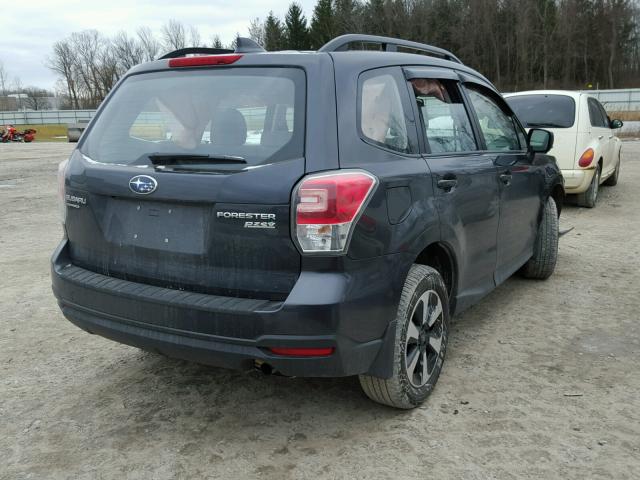 JF2SJABC2HH811865 - 2017 SUBARU FORESTER 2 BLACK photo 4