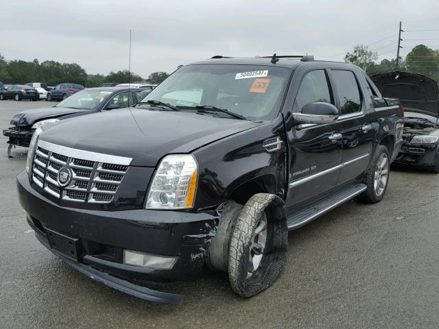 3GYFK62847G210269 - 2007 CADILLAC ESCALADE E BLACK photo 2