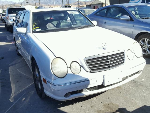 WDBJF70J41B204860 - 2001 MERCEDES-BENZ E 430 WHITE photo 1