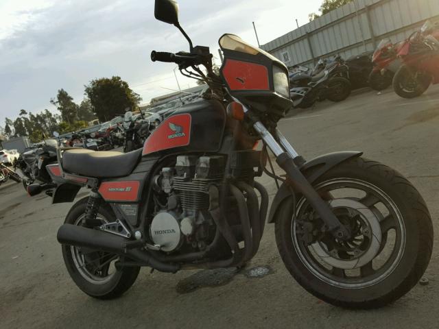 JH2RC2008FM103542 - 1985 HONDA CB700 SC GRAY photo 1