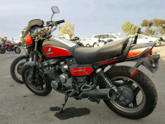 JH2RC2008FM103542 - 1985 HONDA CB700 SC GRAY photo 3