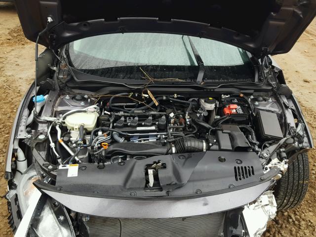 19XFC1F3XHE020722 - 2017 HONDA CIVIC EX ნაცრისფერი ფოტო 7