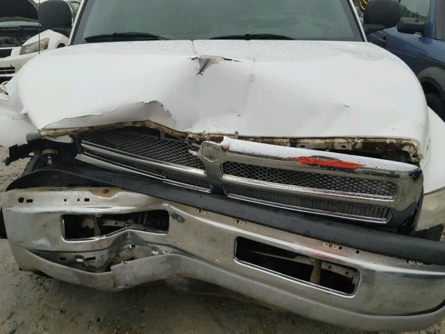 1B7HC16X4YS552282 - 2000 DODGE RAM 1500 WHITE photo 7