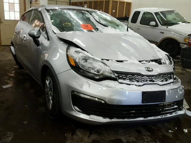 KNADM4A36G6668508 - 2016 KIA RIO LX Արծաթագույն լուսանկար 1