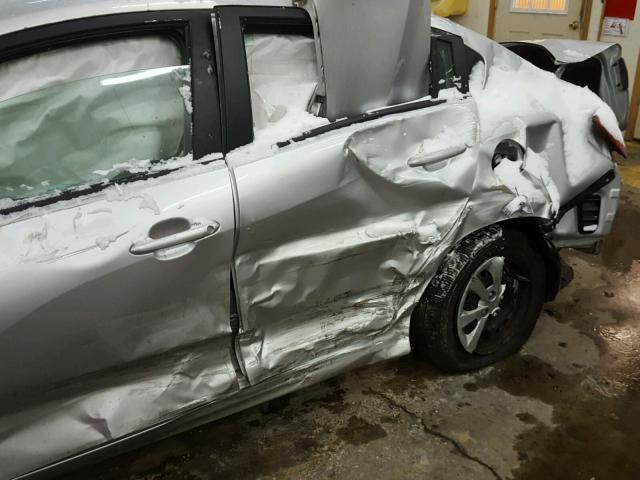 KNADM4A36G6668508 - 2016 KIA RIO LX Արծաթագույն լուսանկար 9