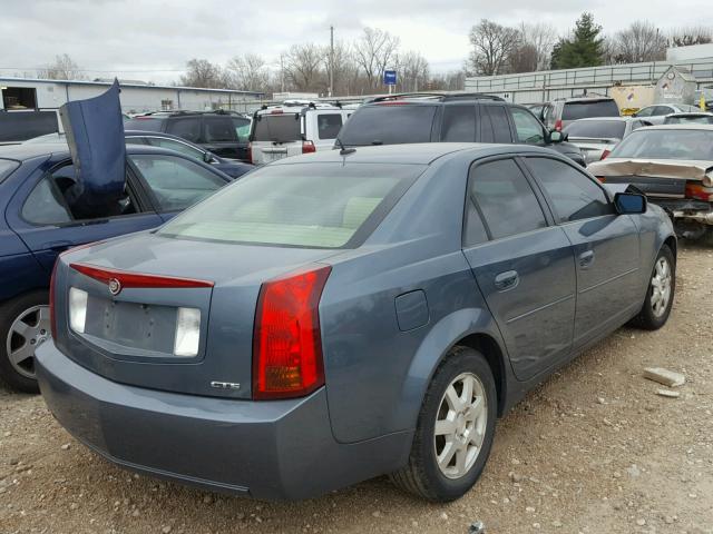 1G6DM57T660100134 - 2006 CADILLAC CTS GREEN photo 4