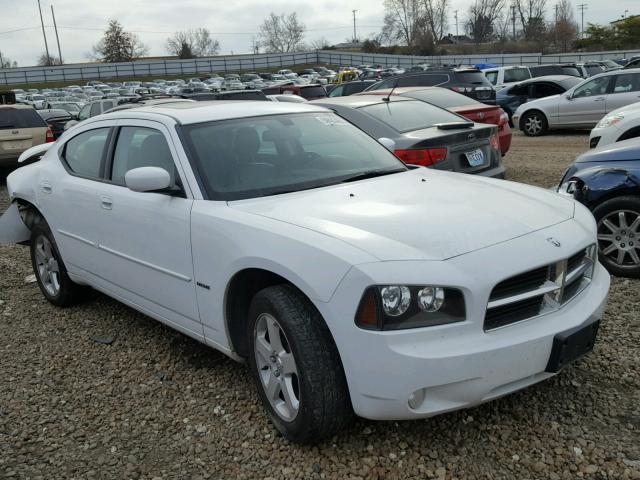 2B3CK8CT5AH318125 - 2010 DODGE CHARGER R/ WHITE photo 1