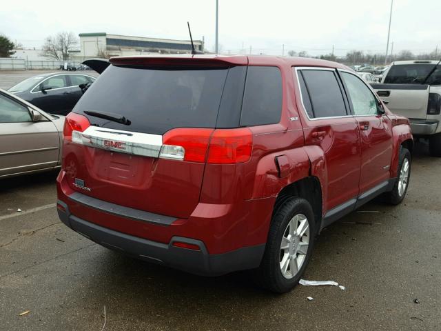 2GKALMEK8D6404517 - 2013 GMC TERRAIN SL RED photo 4