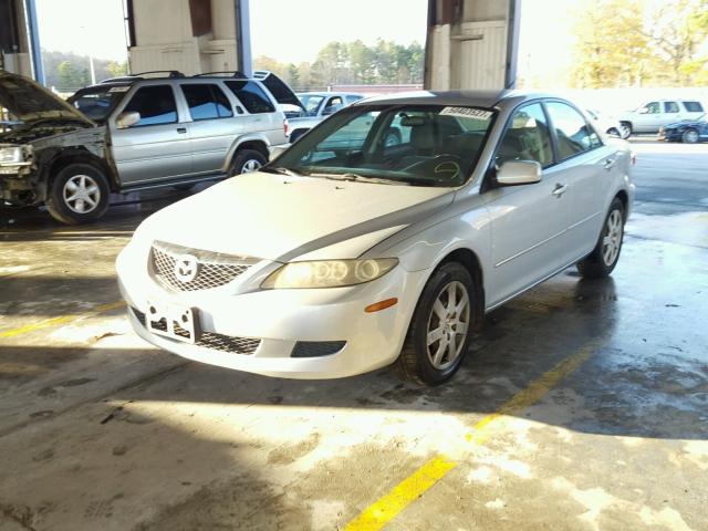 1YVFP80C855M11858 - 2005 MAZDA 6 I SILVER photo 2