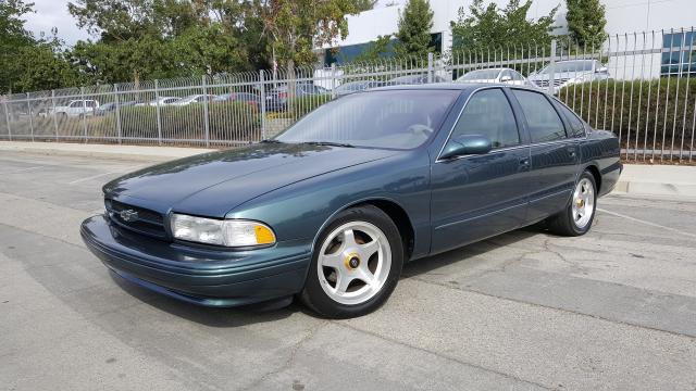 1G1BL52P4TR159636 - 1996 CHEVROLET IMPALA SS GREEN photo 1