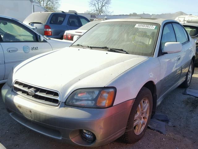 4S3BE686817212465 - 2001 SUBARU LEGACY OUT WHITE photo 2