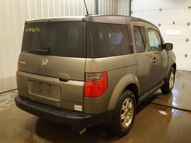 5J6YH27728L000516 - 2008 HONDA ELEMENT EX TAN photo 4