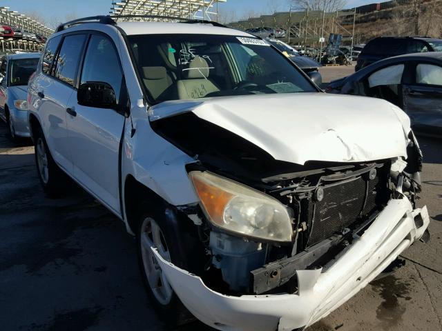 JTMBK33VX66009029 - 2006 TOYOTA RAV4 WHITE photo 1