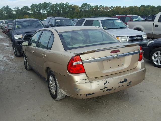 1G1ZT54805F176264 - 2005 CHEVROLET MALIBU LS თაფლისფერი ფოტო 3