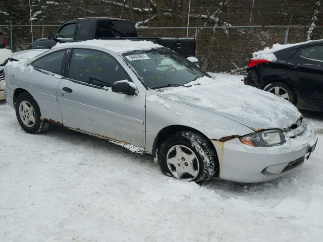 1G1JC12F037273432 - 2003 CHEVROLET CAVALIER SILVER photo 1