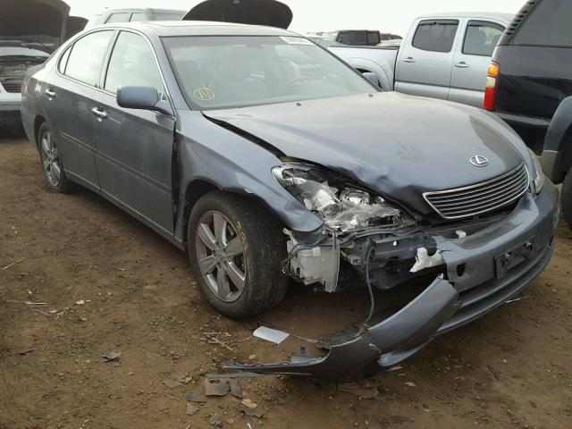 JTHBA30G855110386 - 2005 LEXUS ES 330 BLUE photo 1