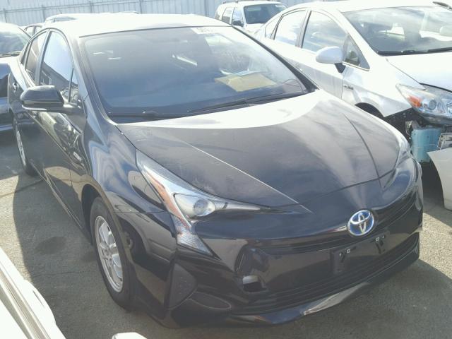 JTDKBRFU0G3014040 - 2016 TOYOTA PRIUS BLACK photo 1