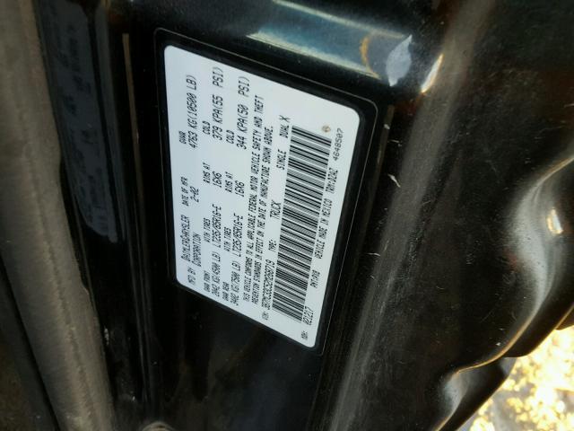 3B7MC33C52M268719 - 2002 DODGE RAM 3500 BLACK photo 10