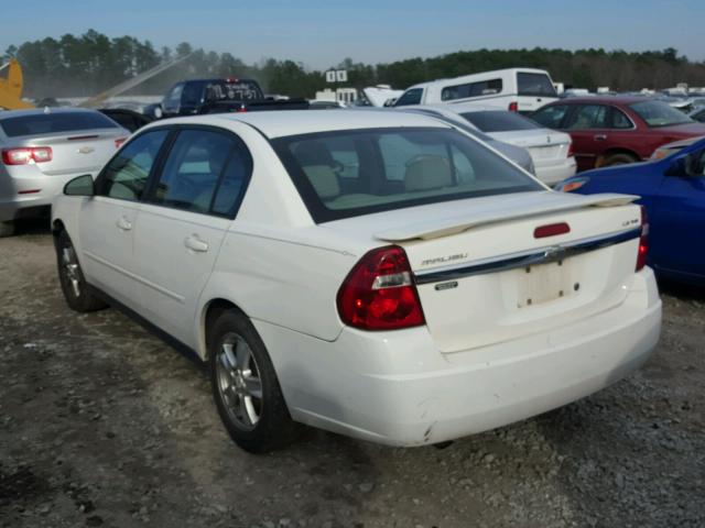 1G1ZT54835F204266 - 2005 CHEVROLET MALIBU LS WHITE photo 3