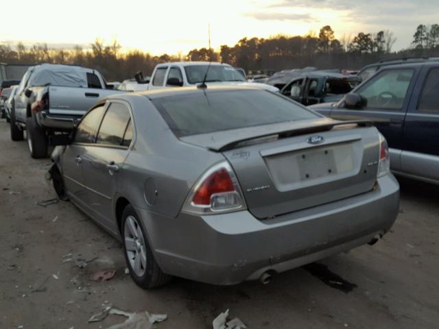 3FAHP07109R129484 - 2009 FORD FUSION SE GRAY photo 3