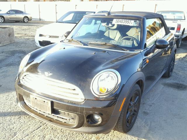 WMWZN3C59FT862719 - 2015 MINI COOPER BLACK photo 2