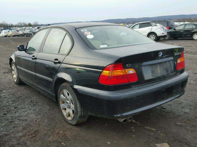 WBAEU33455PR19479 - 2005 BMW 325 XI BLACK photo 3