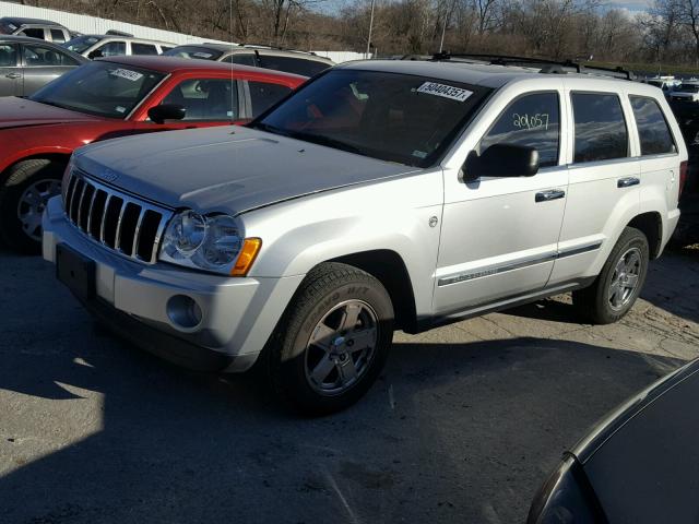 1J4HR58N35C693149 - 2005 JEEP GRAND CHER SILVER photo 2