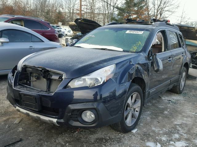 4S4BRBPC5E3284818 - 2014 SUBARU OUTBACK 2. BLUE photo 2