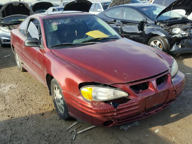1G2NF12T9YM739085 - 2000 PONTIAC GRAND AM S MAROON photo 1