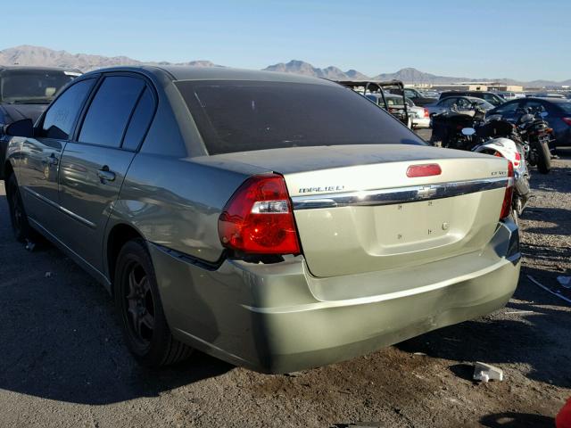 1G1ZT51846F208509 - 2006 CHEVROLET MALIBU LT GREEN photo 3