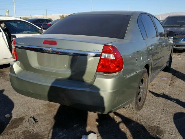 1G1ZT51846F208509 - 2006 CHEVROLET MALIBU LT GREEN photo 4