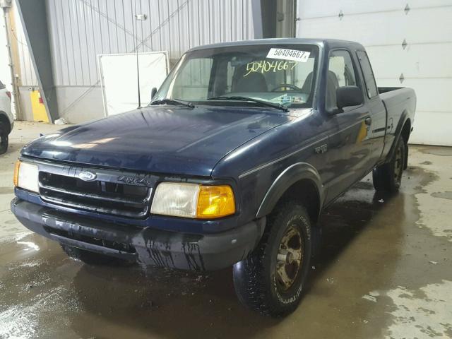 1FTCR15U2PTA35734 - 1993 FORD RANGER SUP BLUE photo 2