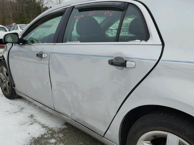 1G1ZC5E06AF175767 - 2010 CHEVROLET MALIBU 1LT 银色 照片 10