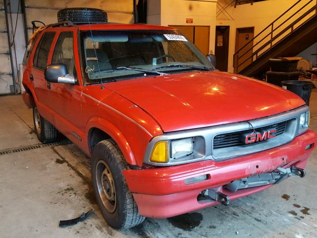 1GKDT13W6T2539234 - 1996 GMC JIMMY RED photo 1