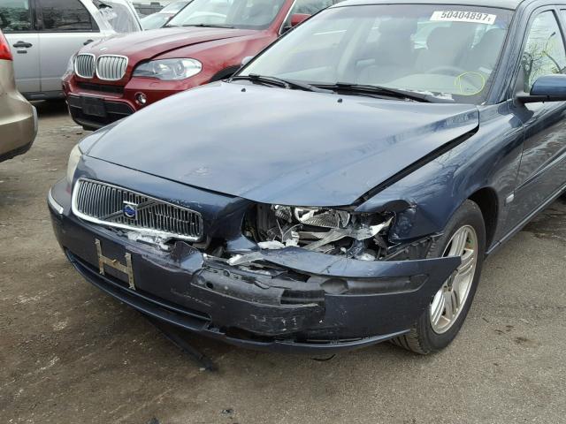 YV1SW592762592870 - 2006 VOLVO V70 2.5T BLUE photo 9