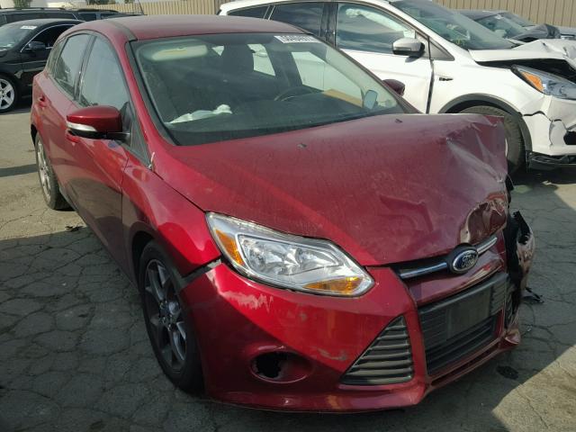 1FADP3K23EL455739 - 2014 FORD FOCUS SE RED photo 1