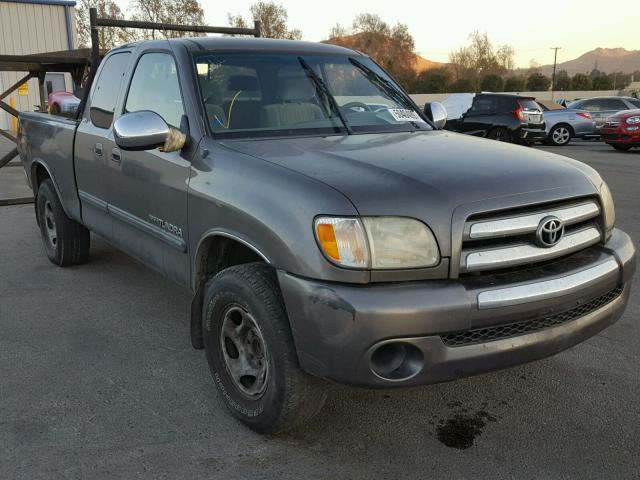 5TBRN34143S337181 - 2003 TOYOTA TUNDRA ACC GRAY photo 1